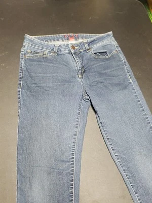 Pantalones de mezclilla elásticos Elle Paris para mujer talla 8 P5 Foto 1 de 4