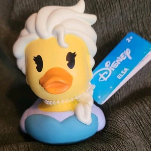 Elsa Gummiente Frozen Disney 3" Neu mit Etikett Neu mit Etikett Jeep Cruise Duckie - Bild 1 von 4
