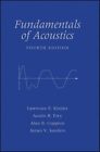 Fundamentals of Acoustics by Lawrence E. Kinsler 9780471847892 | Brand New
