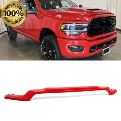 For 2019 2020-2024 Ram 2500 3500 Flame Red Front Upper Grille Molding Trim New - Image 1 of 4