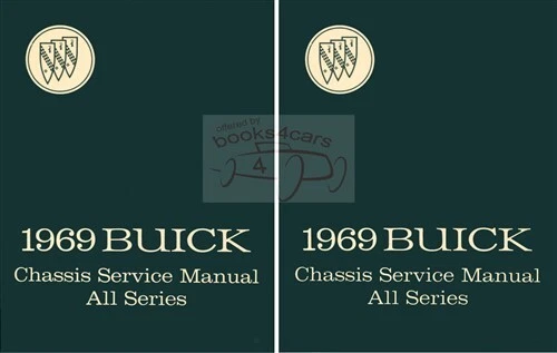 LIBRO DE REPARACIÓN MANUAL DE TALLER BUICK 1969 RIVIERA GS SKYLARK WILDCAT ELECTRA Foto 1 de 1