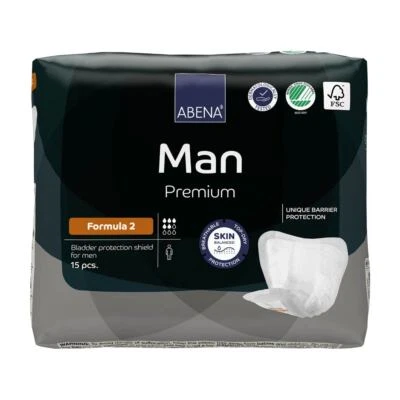 Abena Man Premium Formula 2 Einlagen 15 Stück