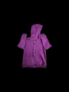 Kids Unisex Burgundy Zip up Hoodie Size 5T - Picture 1 of 1