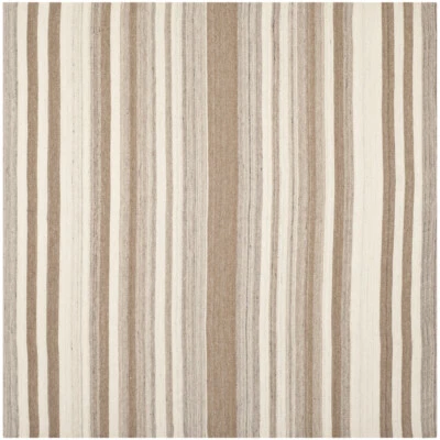 SAFAVIEH Dhurries DHU631A Handwoven Natural / Camel Rug - Image 1 of 4