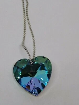 Cristal Swarovski Vitrail Luz 28mm Corazón 6228 Atrapasol/Prisma/Adorno Foto 1 de 4