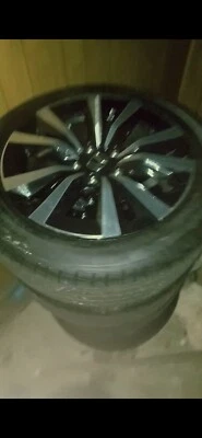 22-24 New OEM Honda Wheels & Tires set of 4 - Image 1 of 2