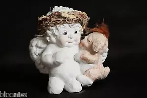 Dreamsicles Cherub Angel Baby with Puppy Dog Figure - Picture 1 of 3