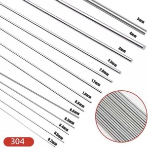 A2 Stainless Steel Spring Wire & Rods Hard Steel Straight Wire Dia 0.2mm - 5mm - Picture 1 of 22