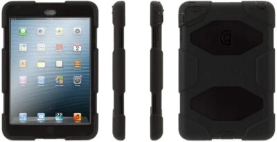 GENUINE GRIFFIN Survivor All Terrain Case for iPad Mini 1 2 3  Black - Image 1 of 4