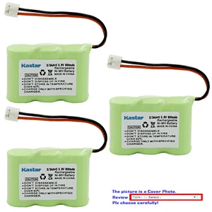 Kastar Cordless Phone Battery Replace for GE 26700 26700GE1A 26730 26730GE1A - Picture 1 of 9
