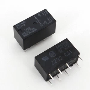 10 piezas Omron G5V-2 DC5V DPDT 8 pines montaje PCB relé de señal de bajo costo - Imagen 1 de 5