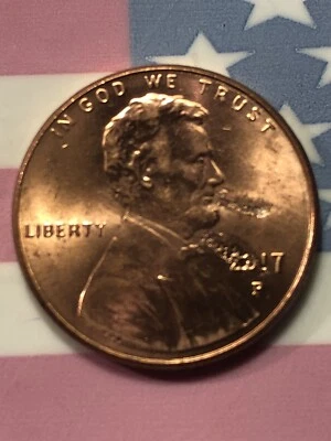 2017 p lincoln cent error - Image 1 of 4