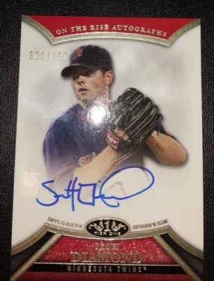 2013 Topps Tier One On the Rise Autographs #SD1 Scott Diamond - Image 1 of 2