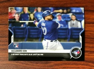 2021 MLB Topps Now Alejandro Kirk Rookie RC #154 Black Border PR: 714 - Picture 1 of 3