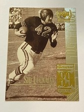 1999 Upper Deck Century Legends Football #39 - Sid Luckman - Chicago Bears