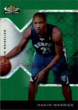 2004-05 Finest X-Fractors Green #209 Hakim Warrick /30