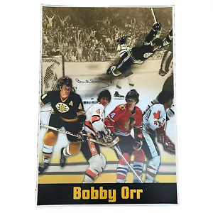 Bobby Orr Reflections Poster Boston Bruins 19”x13” READ DESC - Picture 1 of 2