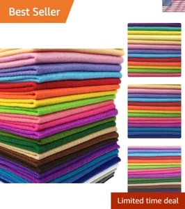1.4mm Thick Felt Fabric Sheets - 28 Pack for All Creative Projects - Picture 1 of 10