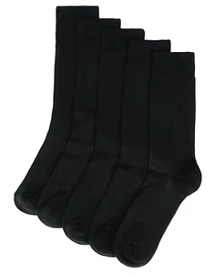 Mens Big Foot Socks Wide Luxury Comfort Fit Cotton Soft Stretch Socks Size 11-14 - Picture 1 of 8