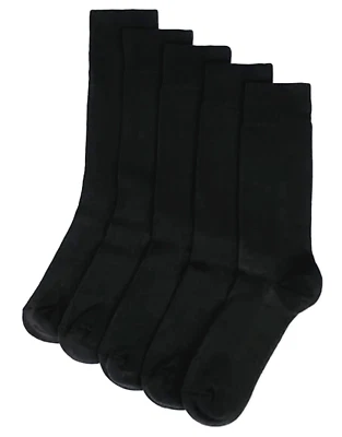 COLOURSFORYOU Mens Big Foot Socks Wide Luxury Comfort Fit Cotton Soft Stretch Socks Size 11-14