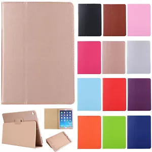 Slim Folio Stand PU Leather Case Cover For iPad mini 6/iPad 8th/7th/6th Gen/Pro - Picture 1 of 61