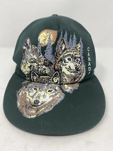 vintage snapback canada wolf pack hat cap wolves - Picture 1 of 7