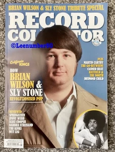 Record Collector magazine 8/2025 Brian Wilson & Sly Stone revolutionised Pop - Picture 1 of 1