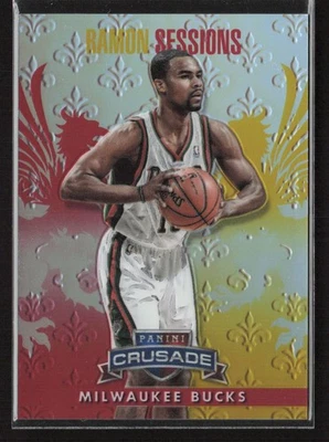 Ramon Sessions 2013-14 Panini Crusade #99 Crusade Red/349 Milwaukee Bucks Foto 1 de 2