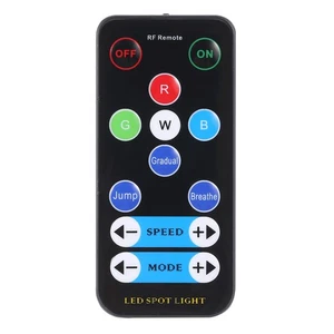 Mini RGBW LED Beam Spot Light With Remote For DJ Disco Party - Picture 1 of 10
