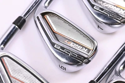 Cobra King F7 Irons / 5-PW+GW+SW / Regular Flex Cobra Shafts - Image 1 of 4