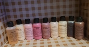 PHILOSOPHY 3-IN-1 SHOWER GEL X 9  MARSHMALLOWS TOASTING RASPBERRY CRANBERRY RARE - Picture 1 of 5