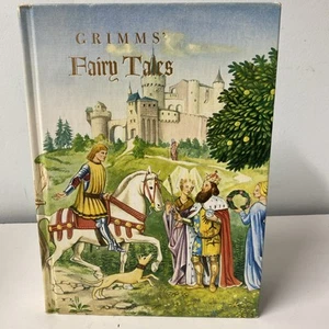 🌹Grimms' Fairy Tales, An Illustrated Junior Library Edition Hardcover 1982 - Picture 1 of 6