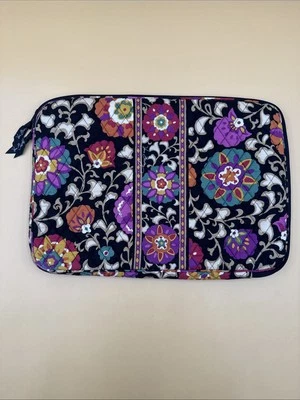 "Funda acolchada y acolchada para portátil Vera Bradley Suzani 16"" ¡Excelente!! Foto 1 de 4