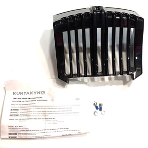 Cubierta de enfriador de aceite Kuryakyn original negra P/N 6418 / 0713-0142 NUEVA - Imagen 1 de 11
