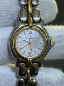 BERTOLUCCI Pulchra Ladies Yellow Gold & Steel Watch Ref. 111.8055.49 Gift - Picture 1 of 14