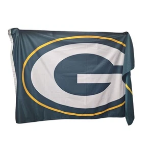NFL Green Bay Packers Football Banner Flag Fan Cheese Head Pride 60 x 36 Inches - Picture 1 of 6