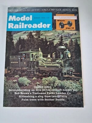 Model Railroader Magazine August 1975 - Image 1 of 2