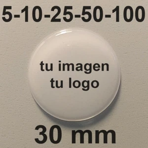 Pegatinas Personalizadas Logo Imagen Resina 30 mm Adhesivos Relieve 3D Negocio - Bild 1 von 2