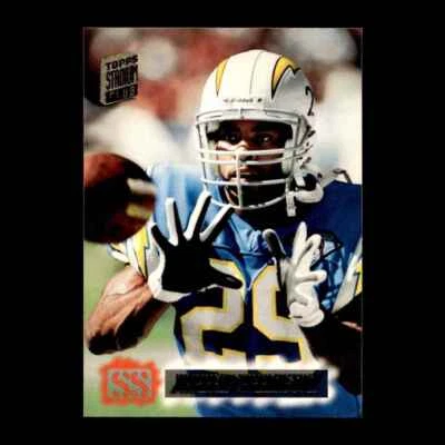 Darren Carrington 1995 Stadium Club San Diego Chargers #556 R329C 29 - Image 1 of 2
