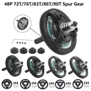 48p acciaio 72t 76t 83t 86t 90t ingranaggio scartamento per Traxxas Slash 2wd VXL F-150 SVT - Foto 1 di 36