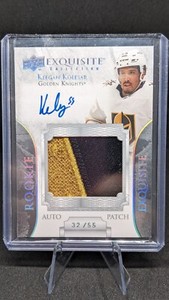 Keegan Kolesar 2020-21 The Cup Exquisite Collection Rookie Auto Patch 32/55 RPA