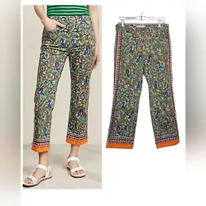 Tory Burch Something Wild Toucan Capris - Picture 1 of 8