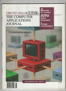 Circuit Cellar Ink The Computer Applications Journal Mag Aug/Sep 1990 071621nonr - Imagen 1 de 1