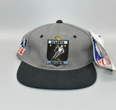 Atlanta Knights IHL Hockey De Colección Años 90 Covee Youngan Snapback Gorra Sombrero - Nuevo con Etiquetas Foto 1 de 4
