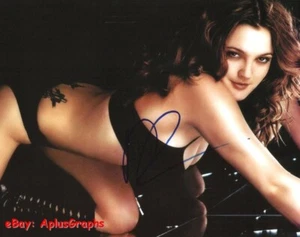 DREW BARRYMORE... Lindo Vestido de Bikini - FIRMADO - Imagen 1 de 1
