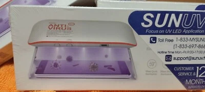 Desinfectante UV 59S SUNV UV portátil esterilizador chinches germen virus co-vid teléfono celular Foto 1 de 4
