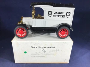 A3-50 ERTL 1:25 SCALE DIE CAST BANK - 1913 FORD MODEL T - JAYCEE EXPRESS - Picture 1 of 5