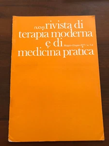 Nuova rivista di terapia moderna e di medicina pratica n. 5-6 1977 - Bild 1 von 2