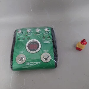 Pedal multiefectos para guitarra acústica Zoom A2 compacto verde procesador FX probado - Imagen 1 de 3
