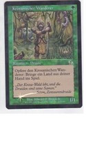 MTG GERMAN FOIL JUDGMENT KROSAN WAYFARER NM/M MAGIC THE GATHERING GREEN CREATURE